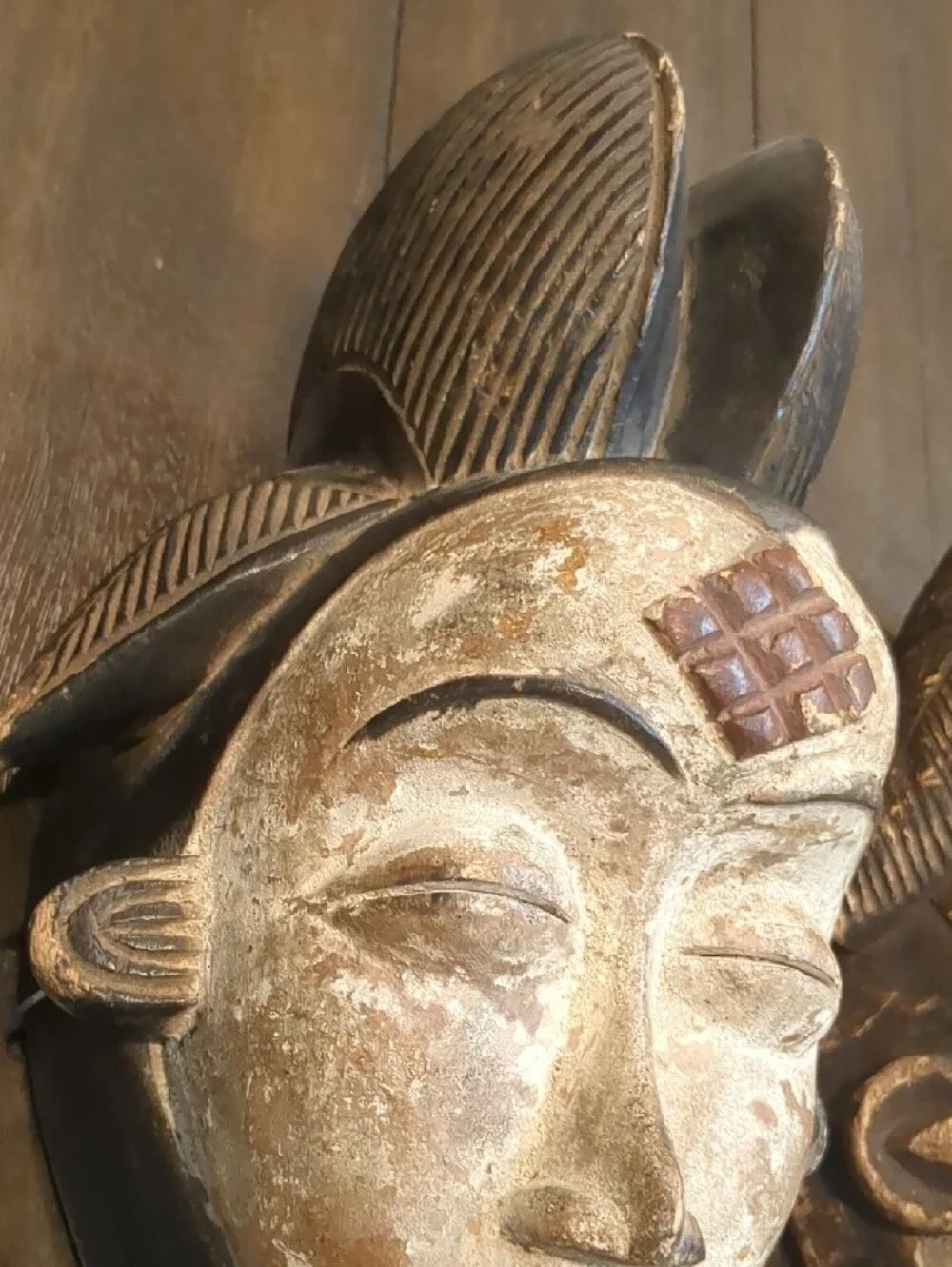 Exquisite Hand Carved African Puna Masks -2 Mask Lot